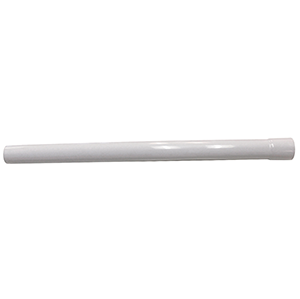 Tubo recto 28mm blanco              